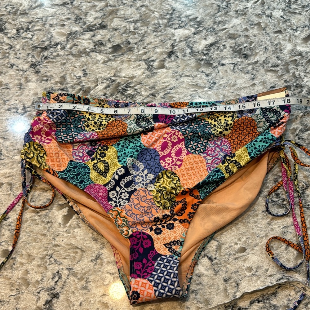 Artesands Salmagundi Draw Tie Bikini Bottoms NWT Size 18 - Picture 8 of 13